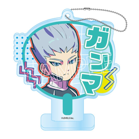 『イナズマイレブン英雄たちのヴィクトリーロード』ビビッドラインシリーズ デコうちわキーチェーン Vol.3 BOX(9個入)