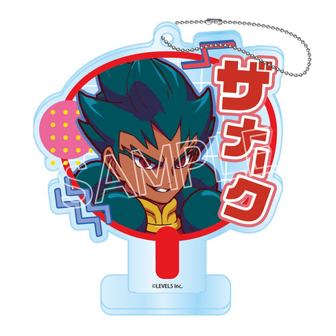 『イナズマイレブン英雄たちのヴィクトリーロード』ビビッドラインシリーズ デコうちわキーチェーン Vol.3 BOX(9個入)