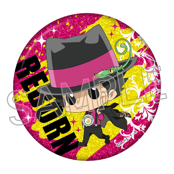 『家庭教師ヒットマンREBORN!』Nero e Magenta グリッター缶バッジ リボーン