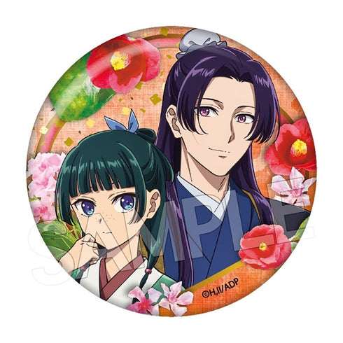 『薬屋のひとりごと』フラワーモチーフVol.3 缶バッジ BOX(6個入)