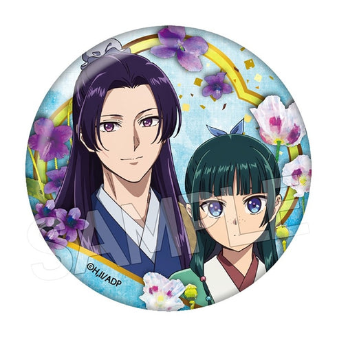 『薬屋のひとりごと』フラワーモチーフVol.3 缶バッジ BOX(6個入)