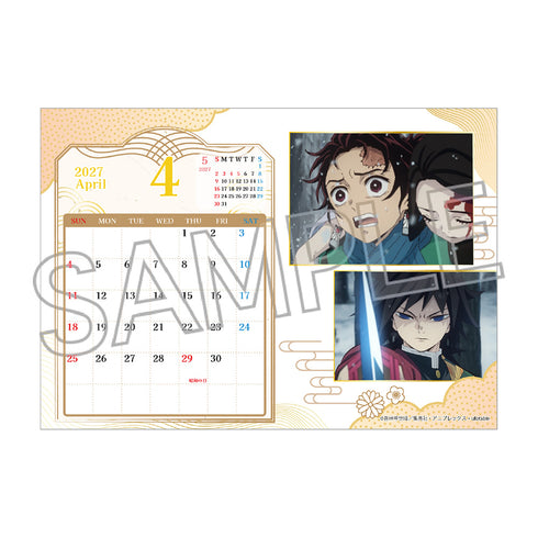 『鬼滅の刃』2027年卓上カレンダー(4月始まり)