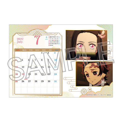 『鬼滅の刃』2027年卓上カレンダー(4月始まり)