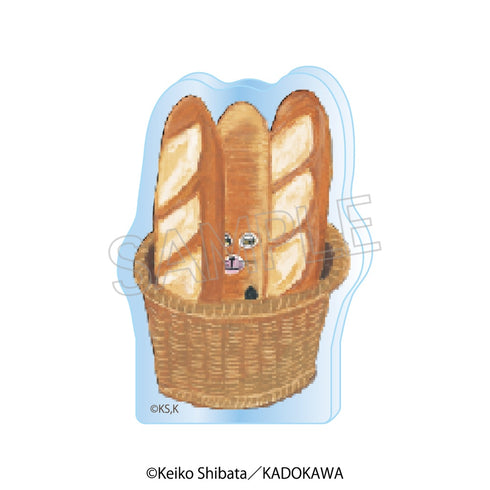 『パンどろぼう』スタンドメモクリップ H:なぞのフランスパン