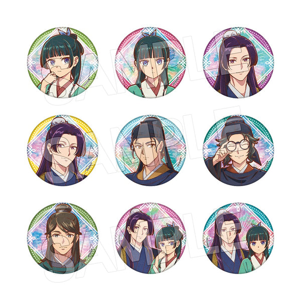 『薬屋のひとりごと』ヴィンテージシリーズVol.4 缶バッジ BOX(9個入)