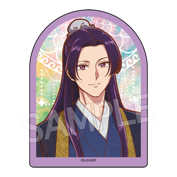 『薬屋のひとりごと』ヴィンテージシリーズVol.4 ステッカー 壬氏A(紫)