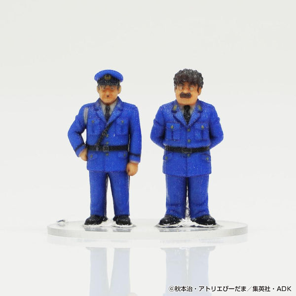 "Kochikame" 1/80 Scale Figure 2-Piece Set A002: Daijiro Ohara A / Gomoku Tonden A
