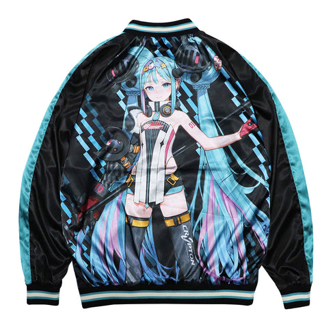 《初音未來 GT 計畫》GSR 賽車未來風夾克 2026 GSR 標誌款 M
