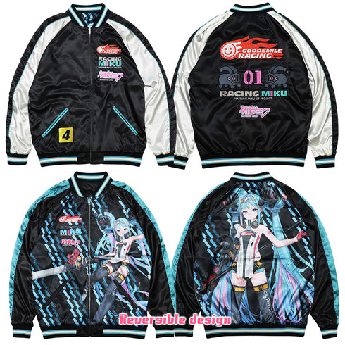 《初音未來 GT 計畫》GSR 賽車未來風夾克 2026 GSR 標誌款 XL