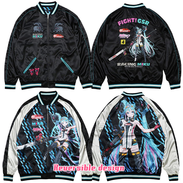 『初音ミク GTプロジェクト』GSRレーシングミクスカジャン2026 MIKUモデル XXL