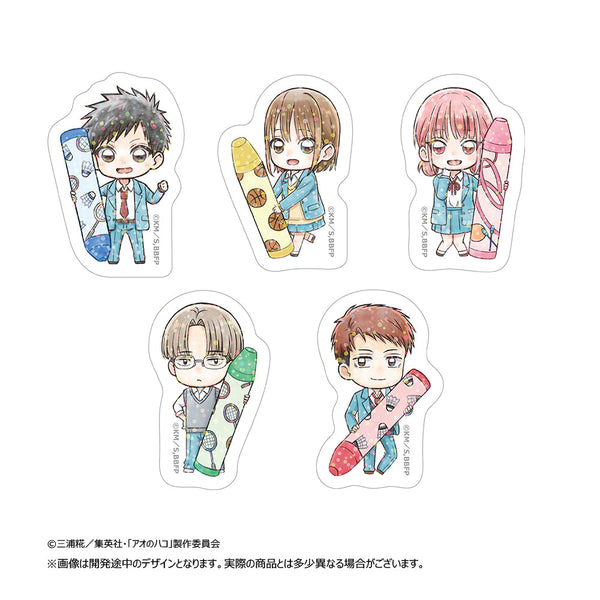 『アオのハコ』ちびキャラ トレーディングキラキラホロステッカー【BOX】