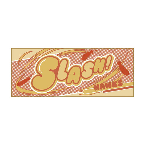 My Hero Academia 10th Anniversary Onomatopoeia Face Towel: Hawks