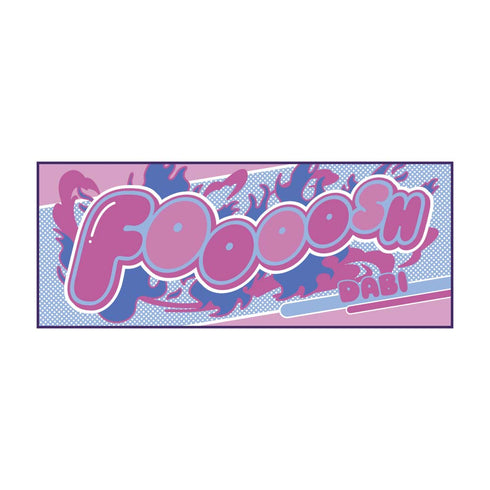 My Hero Academia 10th Anniversary Onomatopoeia Face Towel: Dabi