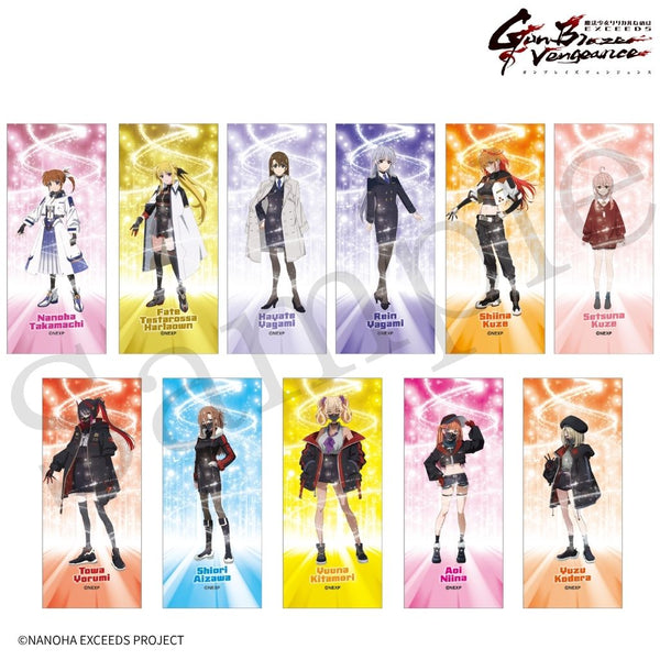 『魔法少女リリカルなのは EXGV』トレーディングロング缶バッジ【BOX】