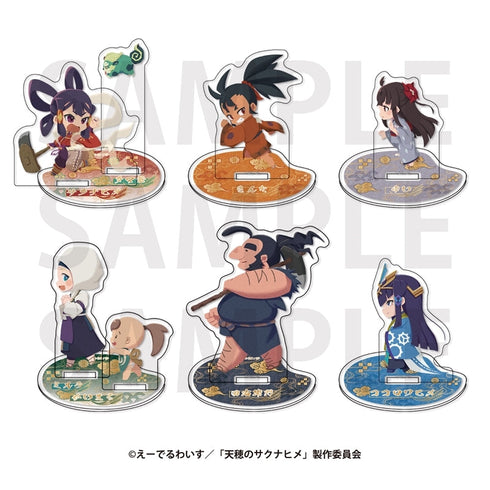 『天穂のサクナヒメ』トレーディングミニキャラアクリルスタンド 「描き起こしデフォルメ」【BOX】