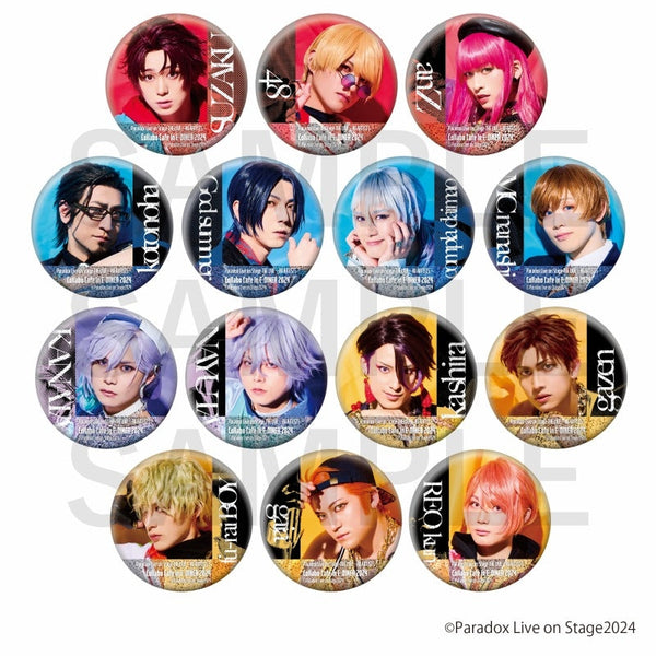 『Paradox Live on Stage』コラボカフェin E-DINER トレーディンググリッター缶バッジ【BOX】