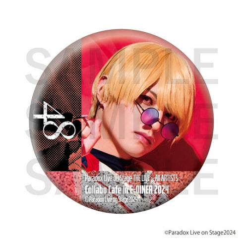 『Paradox Live on Stage』コラボカフェin E-DINER トレーディンググリッター缶バッジ【BOX】