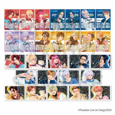 『Paradox Live on Stage』コラボカフェin E-DINER トレーディングステッカー【BOX】
