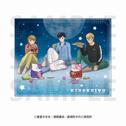 『きのこいぬ』キャンバスボード
