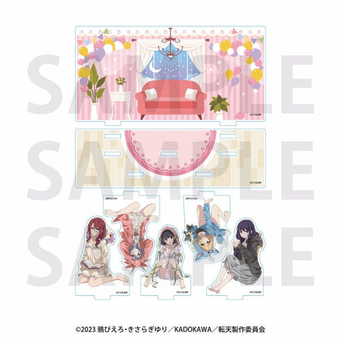 『転生王女と天才令嬢の魔法革命』アクリルジオラマ