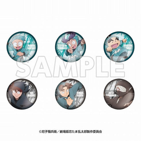 『サンシャイン60展望台 てんぼうパーク× 忍たま乱太郎 ドクタケ忍者隊最強の軍師』天空遊歩の段 トレーディング缶バッジ【BOX】