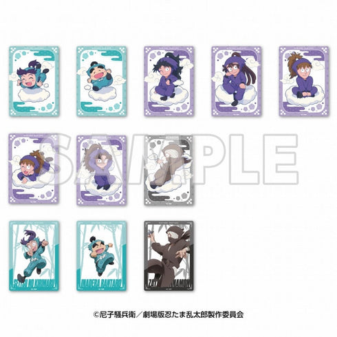 『てんぼうパーク× 忍たま乱太郎 ドクタケ忍者隊最強の軍師』天空遊歩の段 トレーディングクリアカードB(全11種)【BOX】【202506再販】