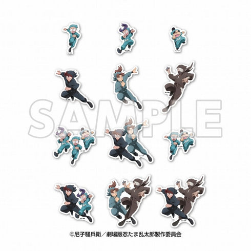 『てんぼうパーク× 忍たま乱太郎 ドクタケ忍者隊最強の軍師』天空遊歩の段 トレーディングダイカットステッカーセット(2枚入り/全12種)【BOX】【202506再販】
