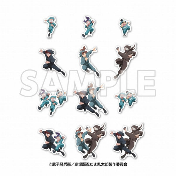 『てんぼうパーク× 忍たま乱太郎 ドクタケ忍者隊最強の軍師』天空遊歩の段 トレーディングダイカットステッカーセット(2枚入り/全12種)【BOX】【202506再販】