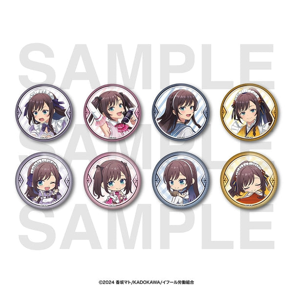 『ギルドの受付嬢ですが、残業は嫌なのでボスをソロ討伐しようと思います』トレーディングメタリック缶バッジ(全8種)【BOX】