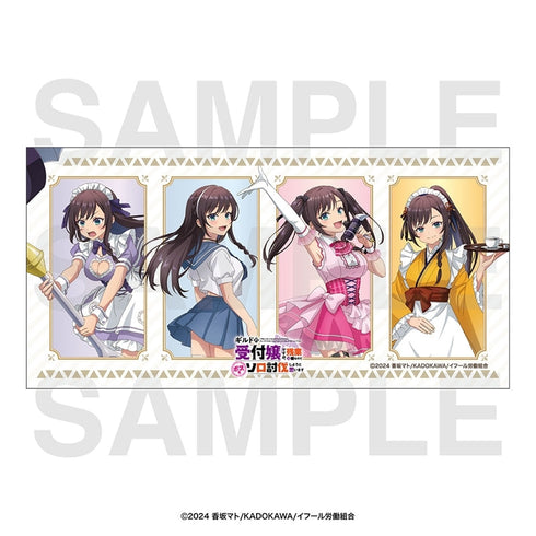 『ギルドの受付嬢ですが、残業は嫌なのでボスをソロ討伐しようと思います』ロゴアクリルブロック+ステッカーセット