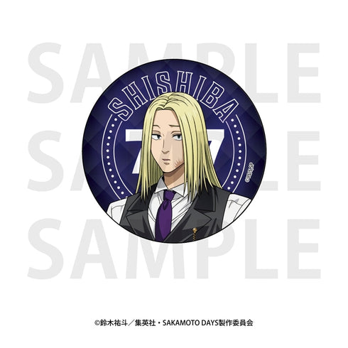 『SAKAMOTO DAYS』メタリック缶バッジ 描き下ろし等身「カジノディーラー」神々廻