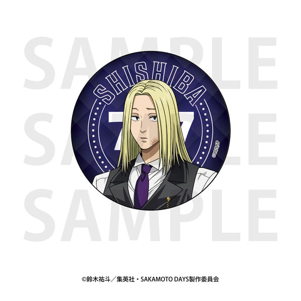 『SAKAMOTO DAYS』メタリック缶バッジ 描き下ろし等身「カジノディーラー」神々廻