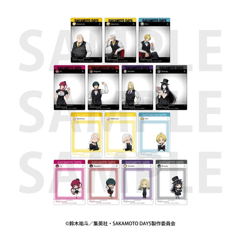 『SAKAMOTO DAYS』トレーディングSNSクリアカード 描き下ろし等身「カジノディーラー」(全14種)【BOX】