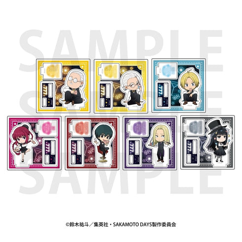 『SAKAMOTO DAYS』トレーディングアクリルスタンド 描き起こしデフォルメ「カジノディーラー」(全7種)【BOX】