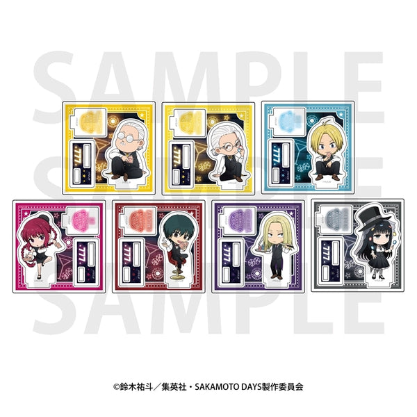 『SAKAMOTO DAYS』トレーディングアクリルスタンド 描き起こしデフォルメ「カジノディーラー」(全7種)【BOX】