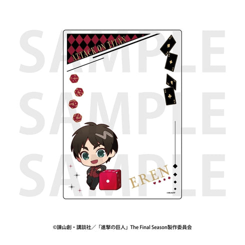 『進撃の巨人』カードケース カジノディーラー エレン・イェーガー