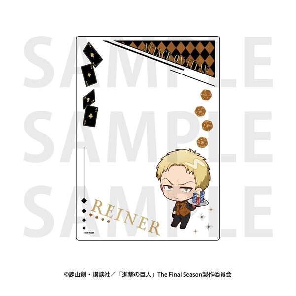 『進撃の巨人』カードケース カジノディーラー ライナー・ブラウン