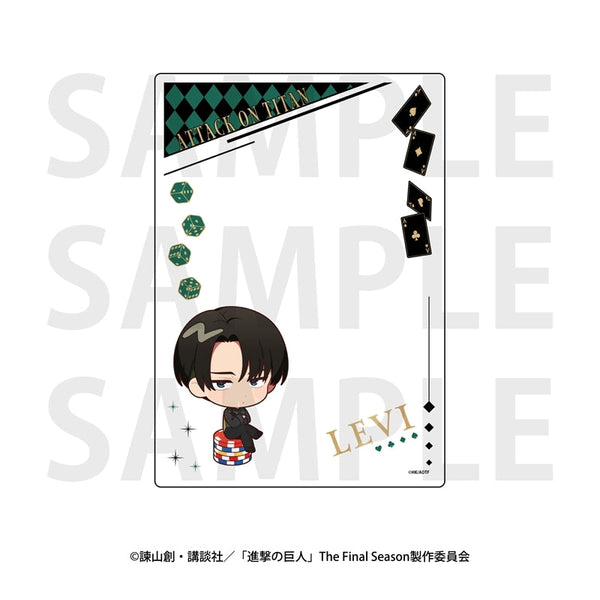 『進撃の巨人』カードケース カジノディーラー リヴァイ