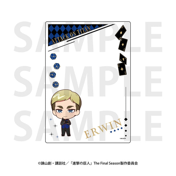 『進撃の巨人』カードケース カジノディーラー エルヴィン・スミス