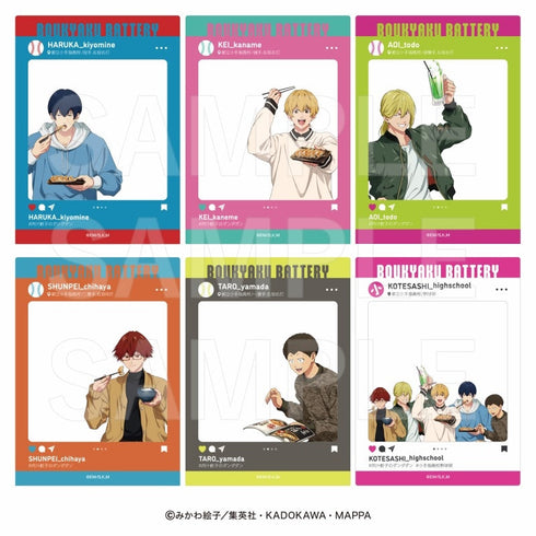 『忘却バッテリー×肉汁餃子のダンダダン』トレーディングSNS風カード【BOX】