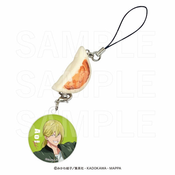 『忘却バッテリー×肉汁餃子のダンダダン』餃子ストラップ 藤堂 葵