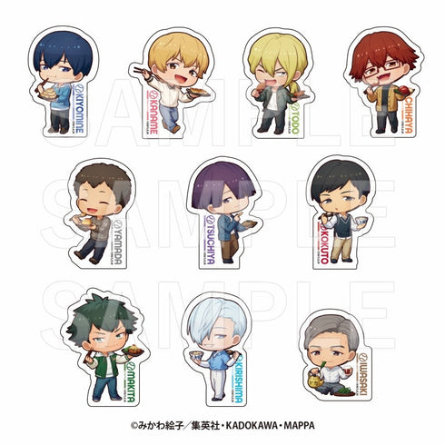 『忘却バッテリー×肉汁餃子のダンダダン』ミニキャラダイカットステッカーセット(10枚入り)