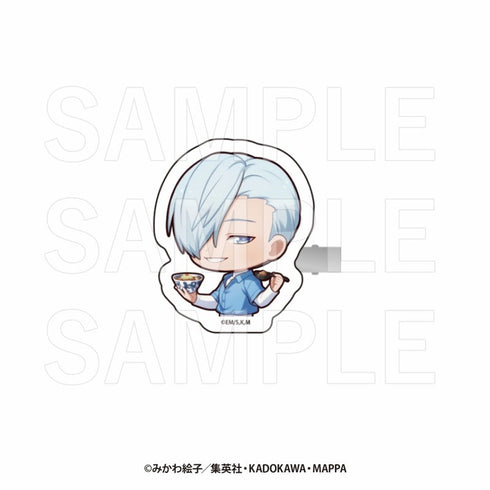 『忘却バッテリー×肉汁餃子のダンダダン』ミニキャラ前髪クリップ 桐島 秋斗