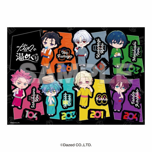 『超人的シェアハウスストーリー カリスマ』カリスマの湯めぐり ステッカーシート