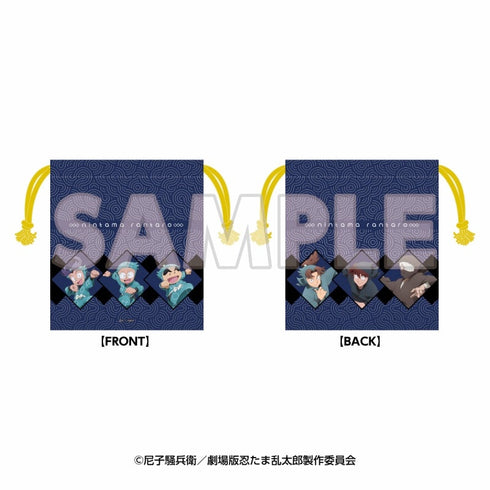 『てんぼうパーク× 忍たま乱太郎 ドクタケ忍者隊最強の軍師』天空遊歩の段 巾着【202506再販】