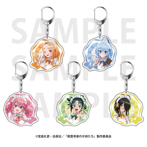 『紫雲寺家の子供たち』アクリルキーホルダーメイド 謳華