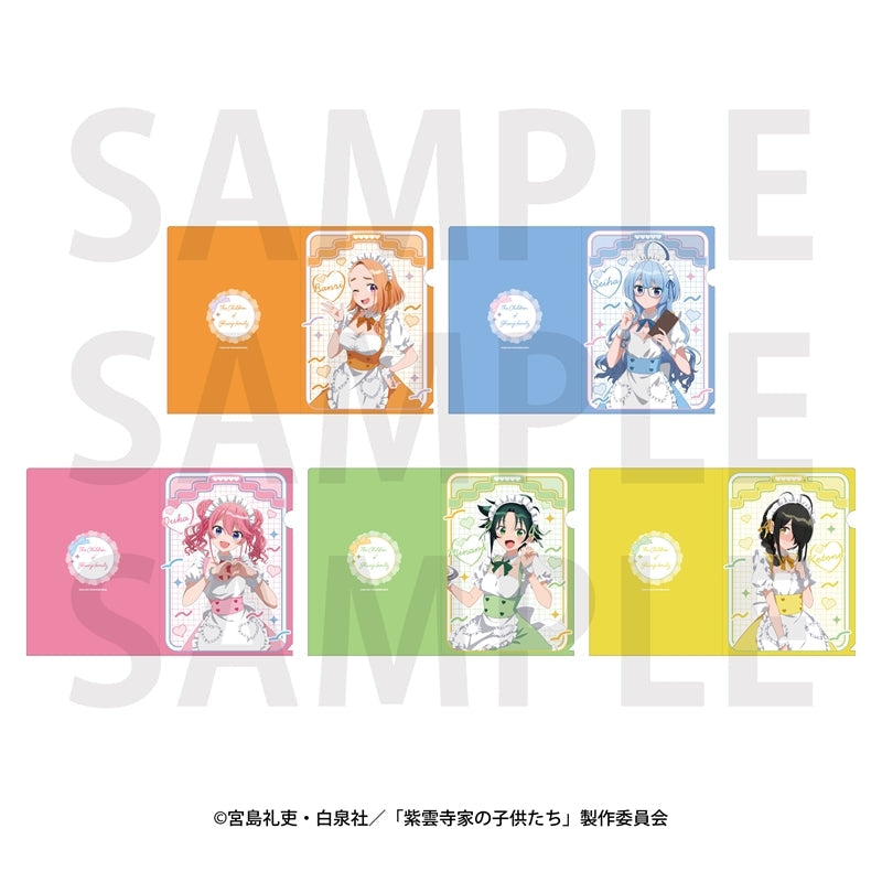 紫雲寺家の子供たち』クリアファイル メイド 万里 – Anime Store