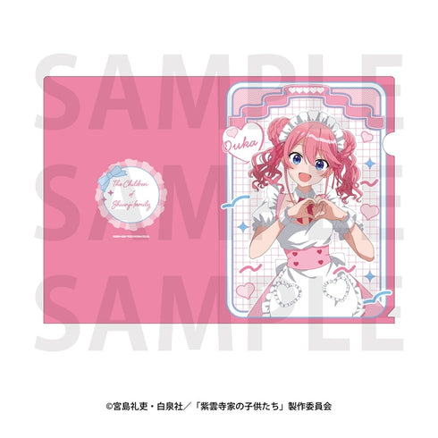 『紫雲寺家の子供たち』クリアファイル メイド 謳華
