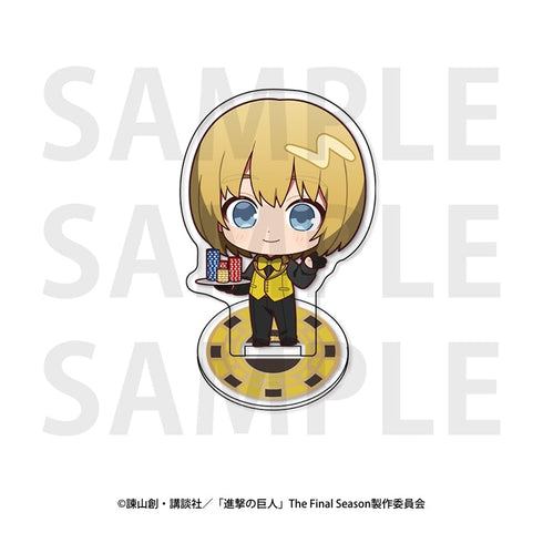 『進撃の巨人』デフォルメアクリルスタンド カジノディーラー アルミン・アルレルト