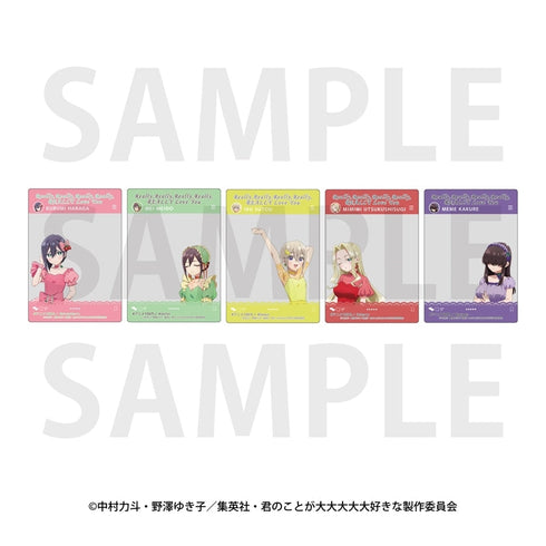 『君のことが大大大大大好きな100人の彼女』描き下ろしトレーディングクリアカード(全5種)【BOX】